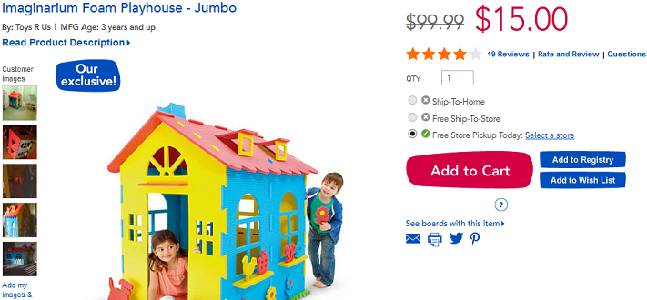 foam playhouse